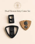 Dual Element Inlay Polymer Clay Cutter Set