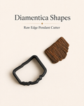 Raw Edge Pendant Polymer Clay Cutter