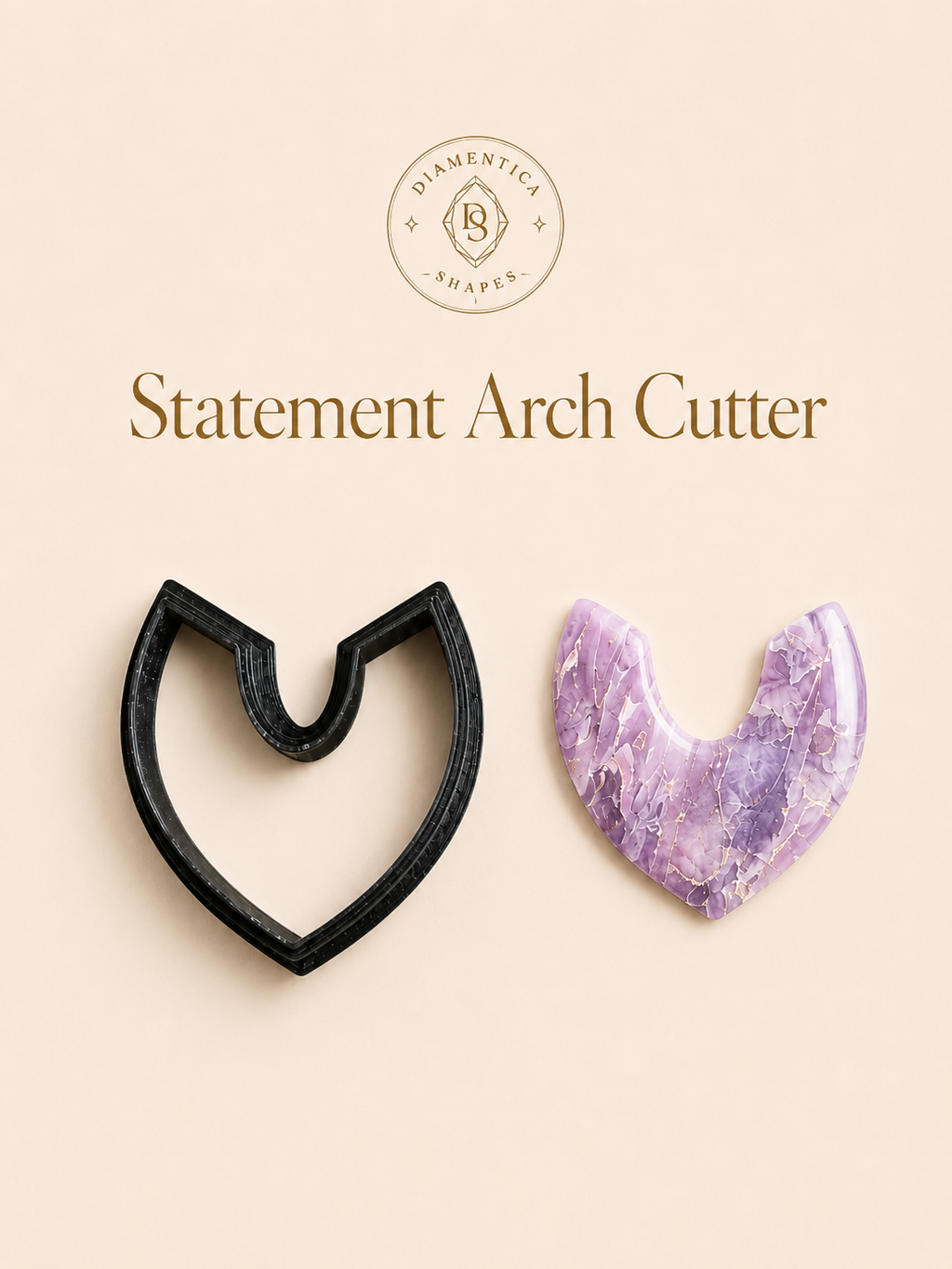 Statement Arch Polymer Clay Cutter