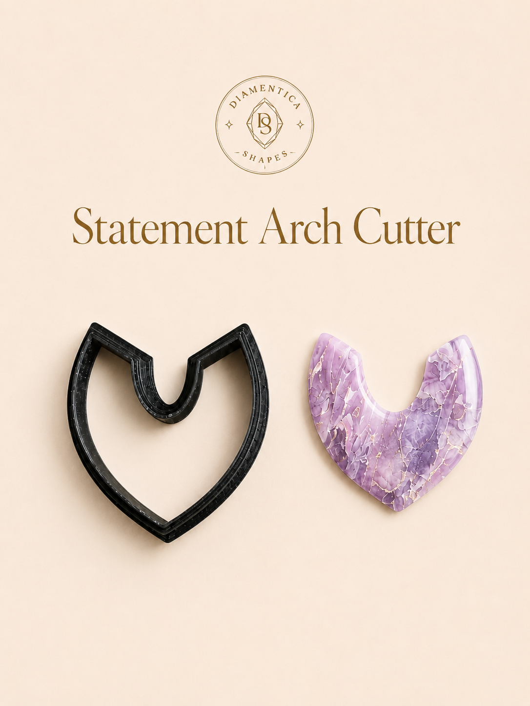 Statement Arch Polymer Clay Cutter