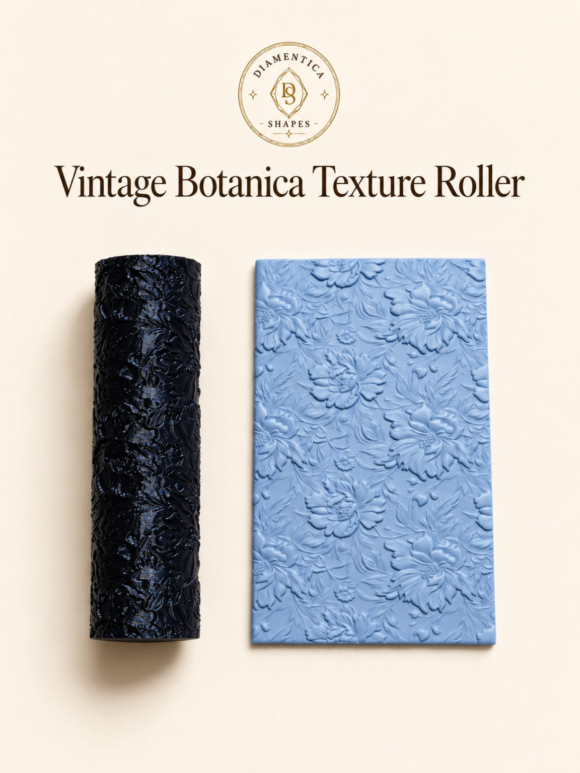 Vintage Botanica Texture Roller