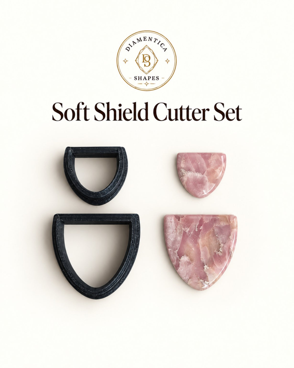 Soft Shield Polymer Clay Cutter Set