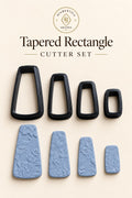 Tapered Rectangle Polymer Clay Cutter Set