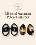Mirrored Statement Pebble Polymer Clay Cutter Set