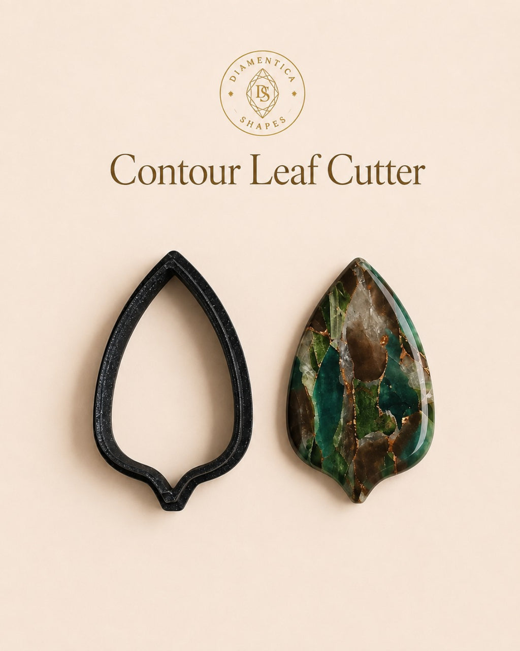 Contour Leaf Cutter – Polymer Clay Cutter