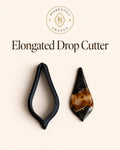 Elongated Drop Polymer Clay Cutter