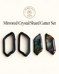Mirrored Crystal Shard Polymer Clay Cutter Set