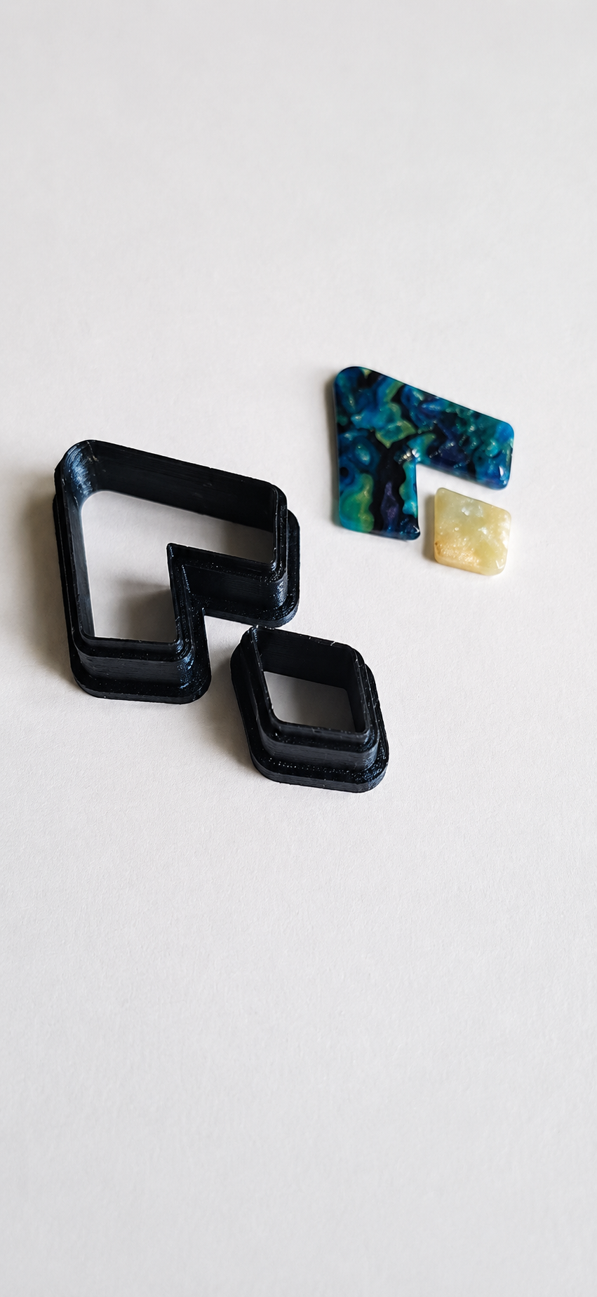 Diamentica Shapes – Geometric Polymer Clay Composition Cutter Set