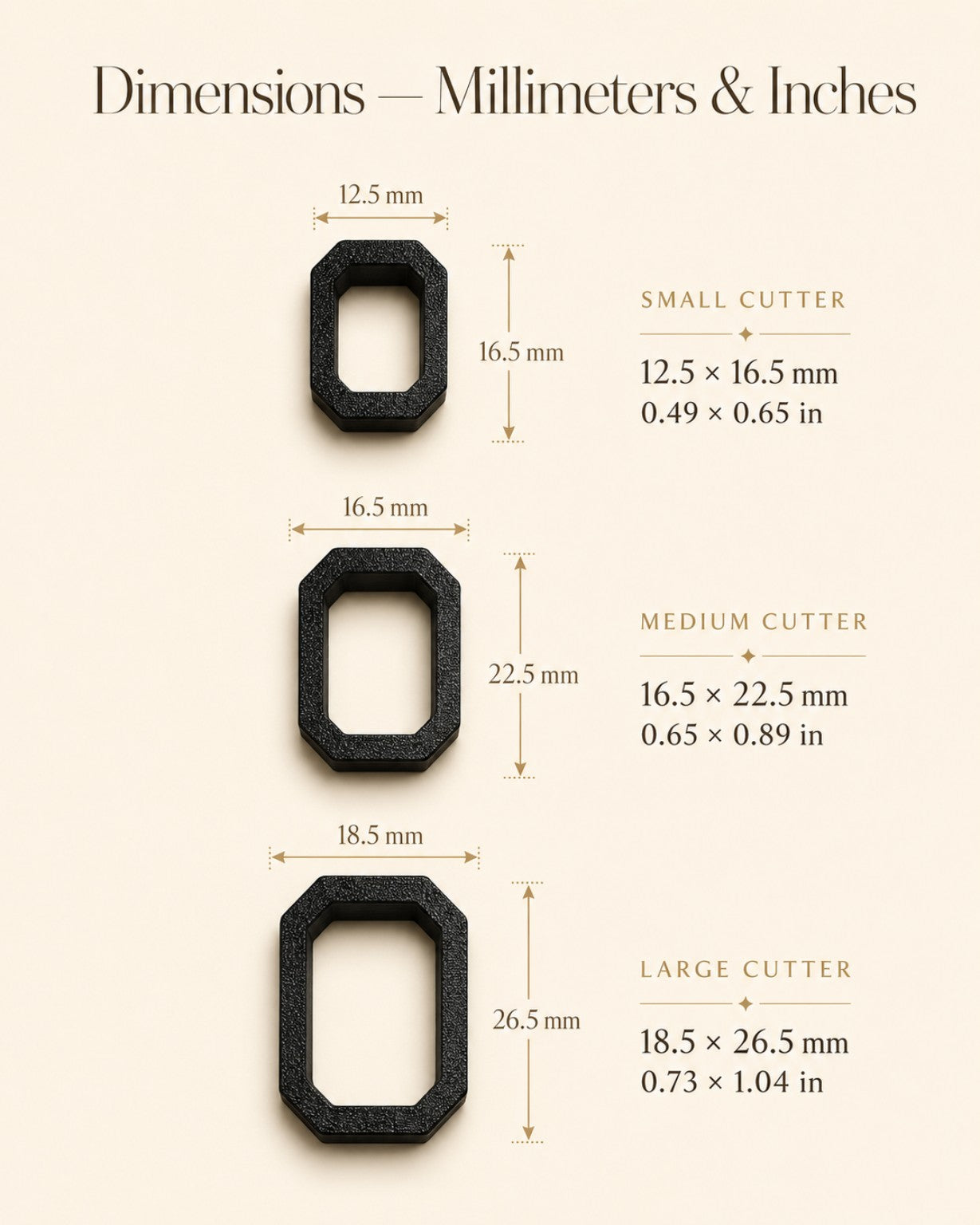 Classic Gem Polymer Clay Cutter