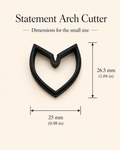 Statement Arch Polymer Clay Cutter