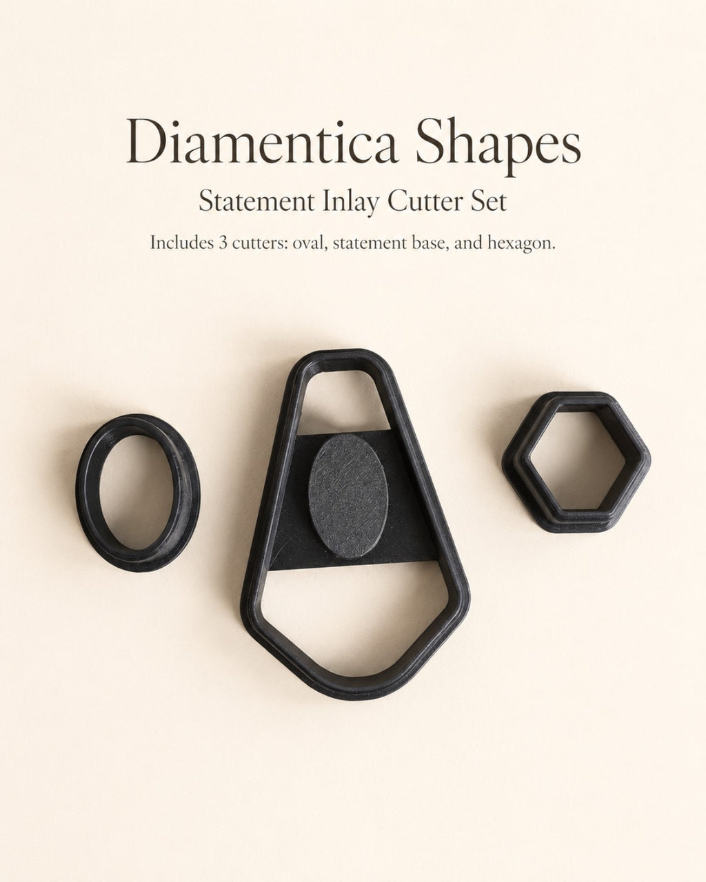 Statement Inlay Polymer Clay Cutter Set