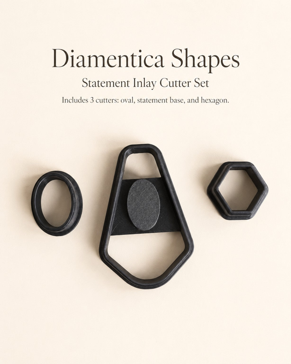 Statement Inlay Polymer Clay Cutter Set