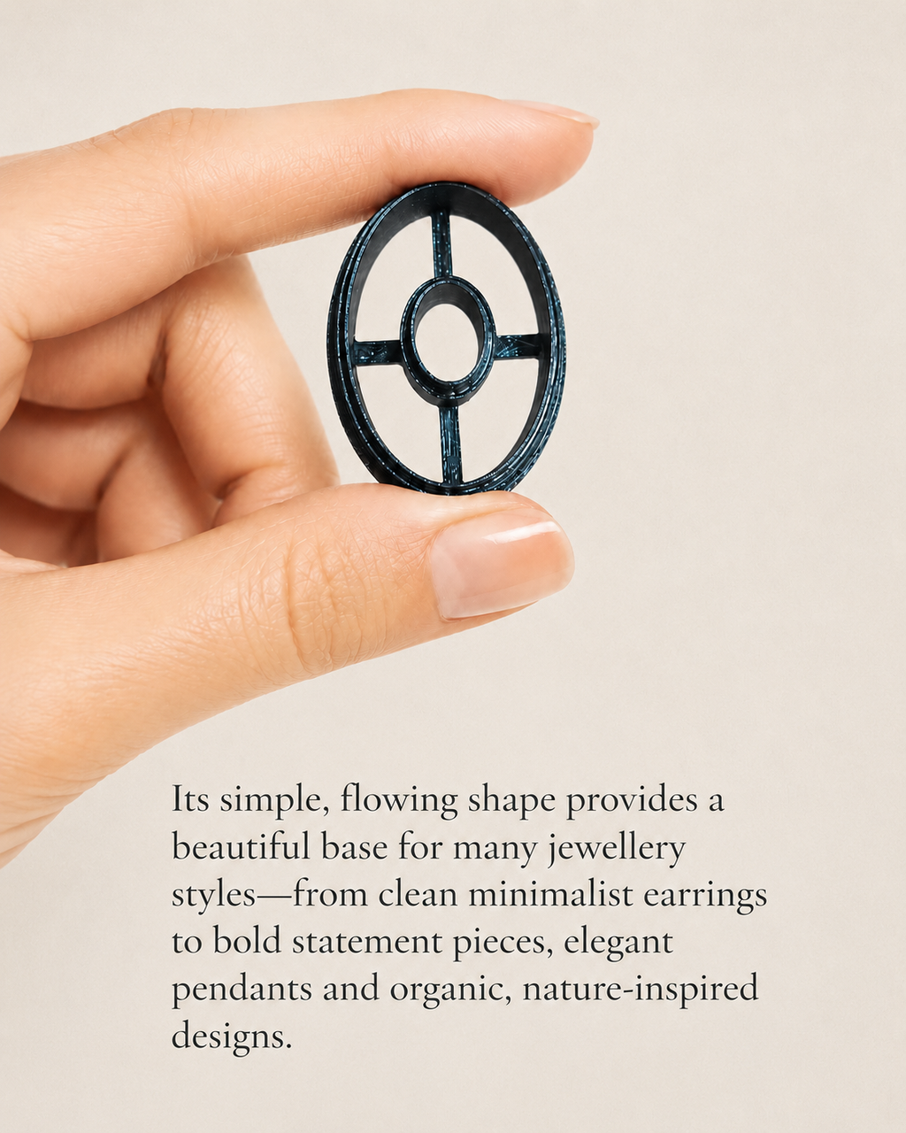Soft Oval Loop Polymer Clay Cutter