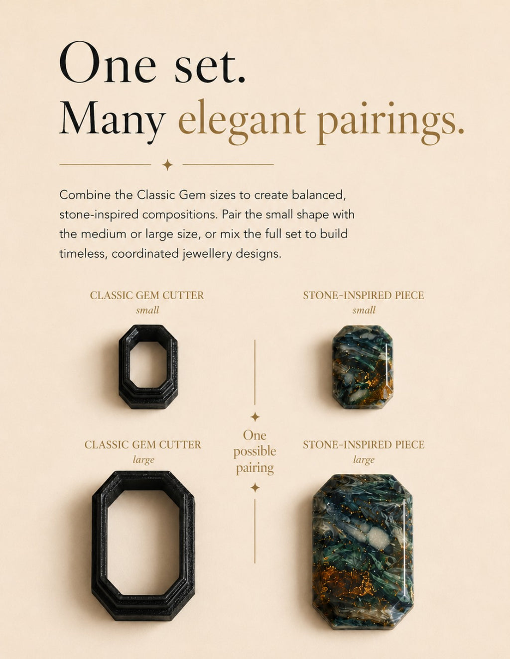 Classic Gem Polymer Clay Cutter
