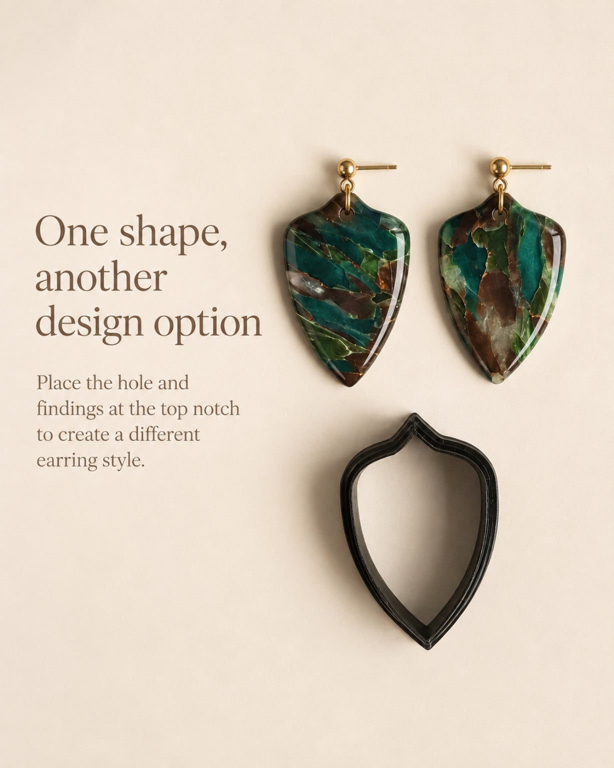 Contour Leaf Cutter – Polymer Clay Cutter