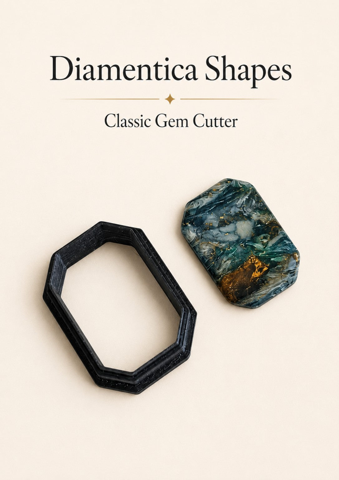 Classic Gem Polymer Clay Cutter