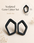 Sculpted Gem Polymer Clay Cutter Set