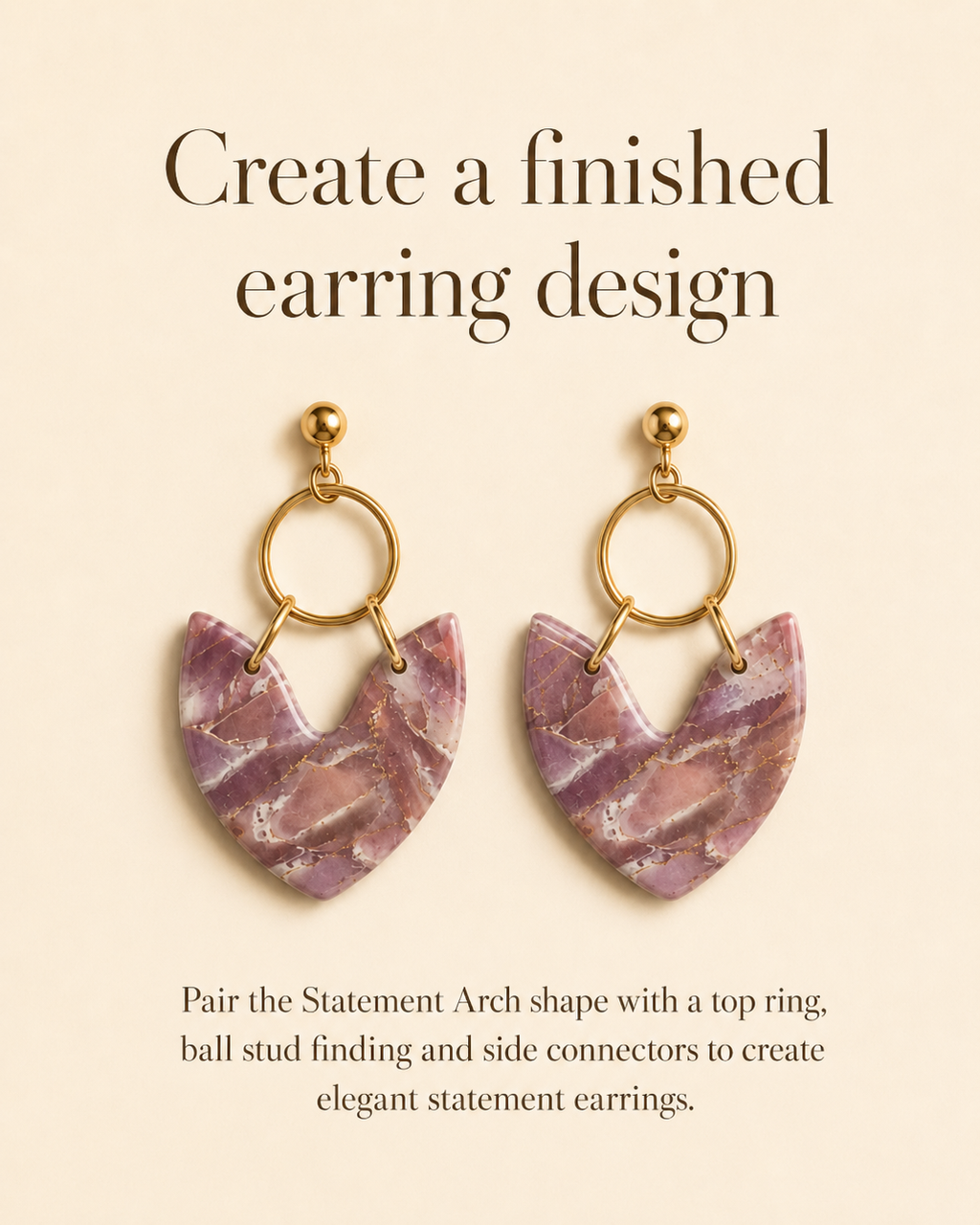 Statement Arch Polymer Clay Cutter