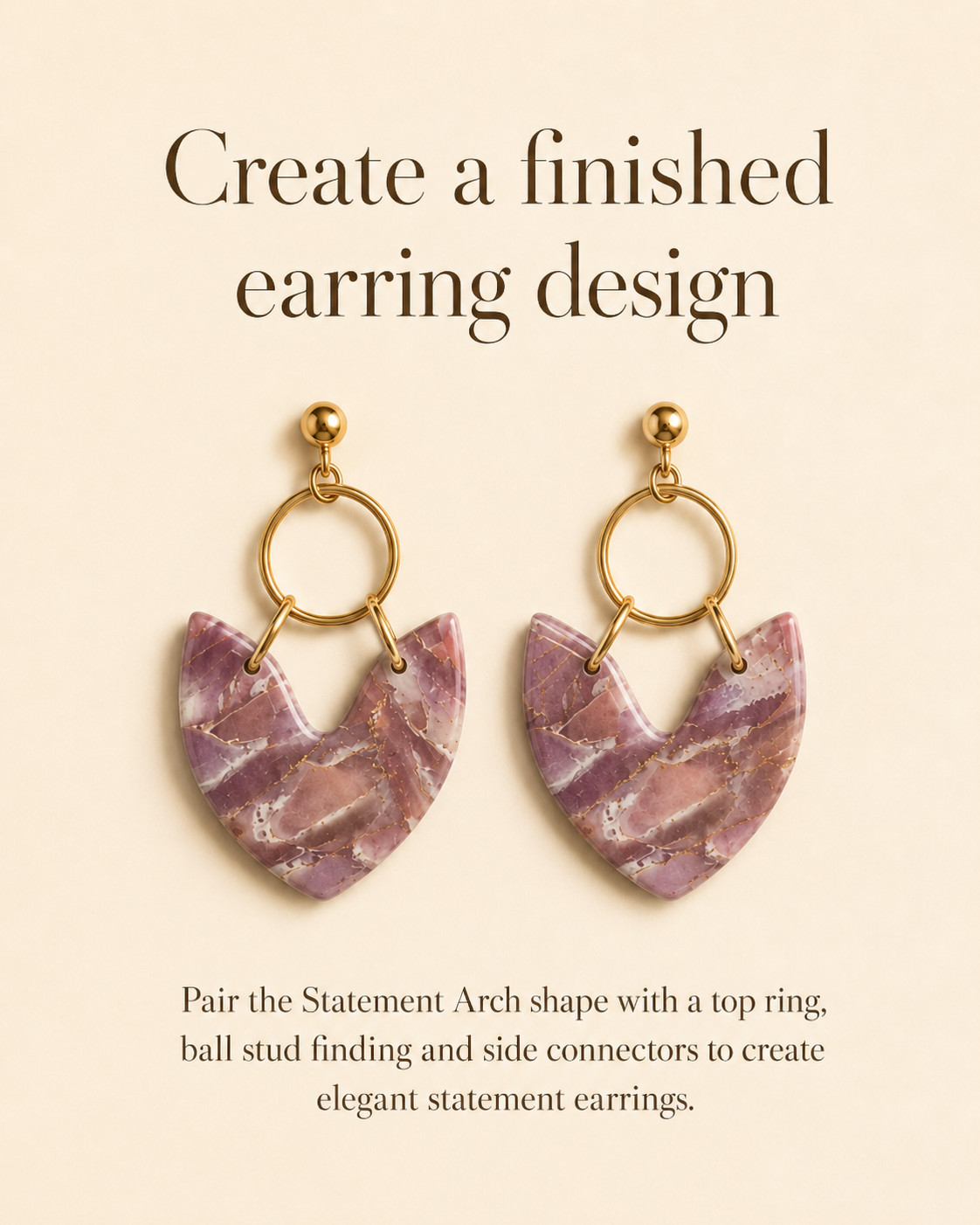 Statement Arch Polymer Clay Cutter