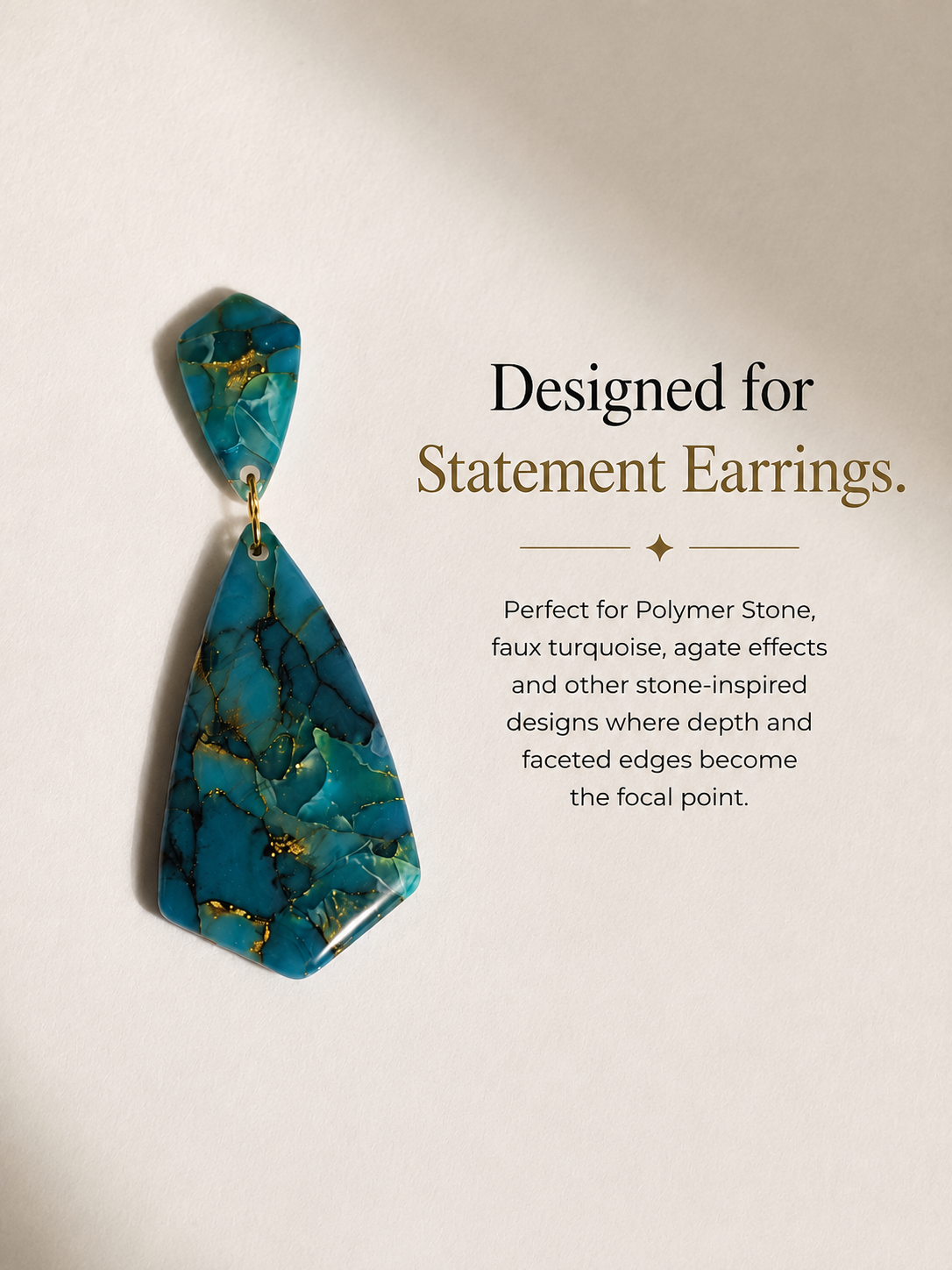 Crystal Drop Polymer Clay Cutter Set