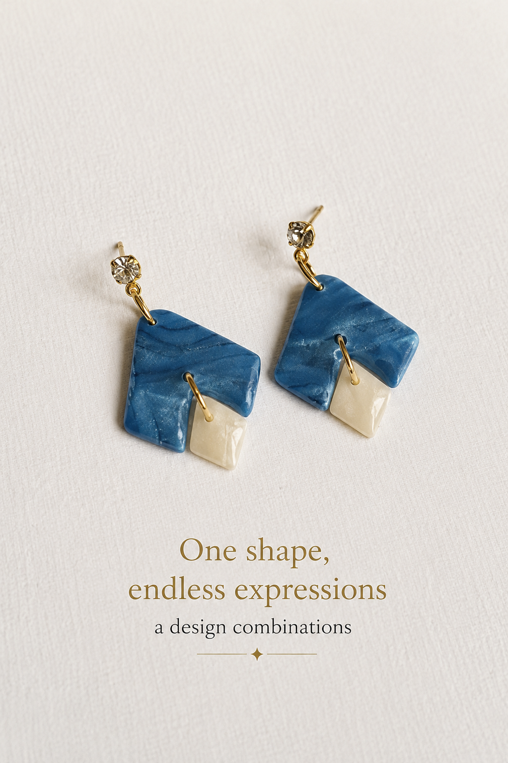 Diamentica Shapes – Geometric Polymer Clay Composition Cutter Set
