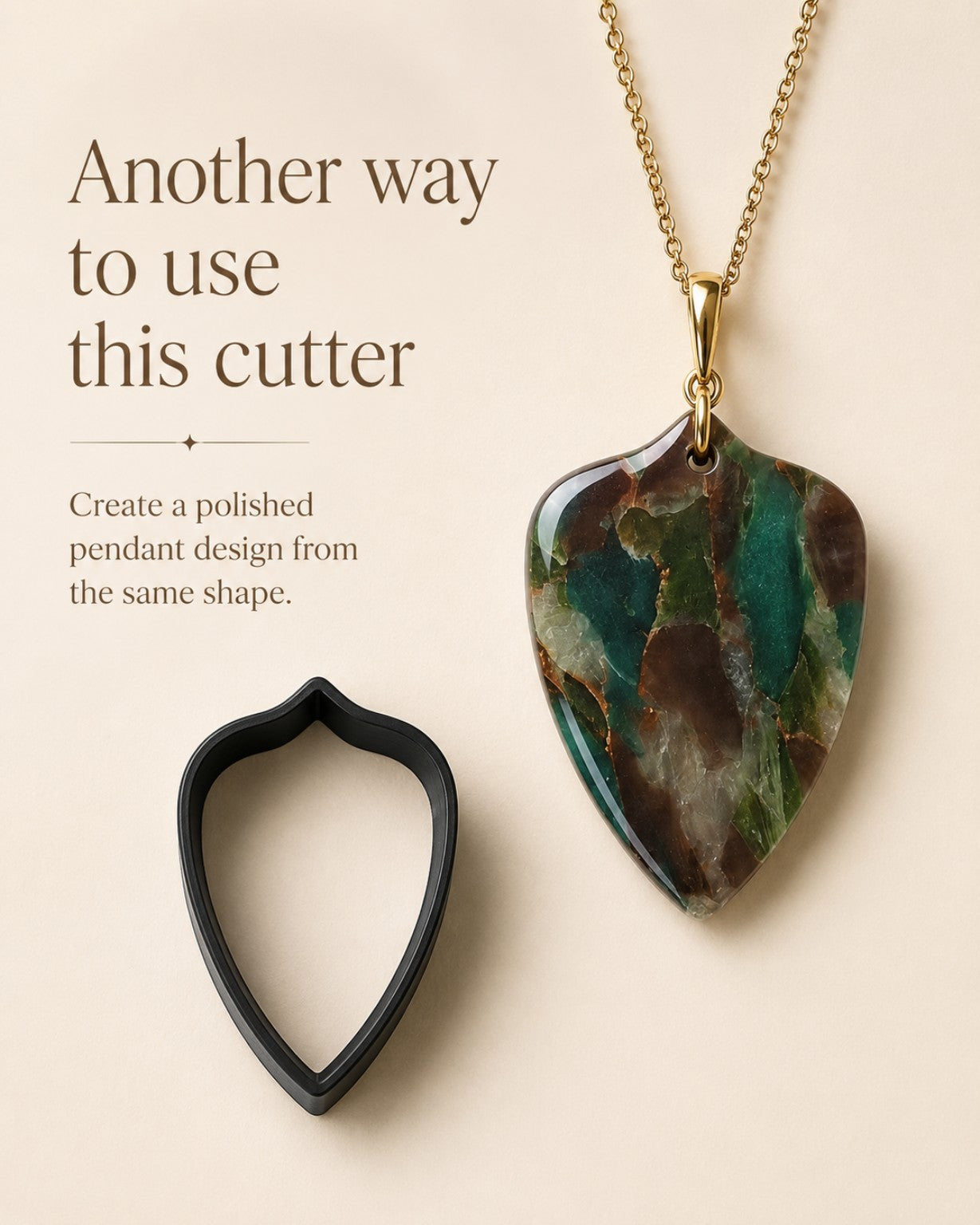 Contour Leaf Cutter – Polymer Clay Cutter
